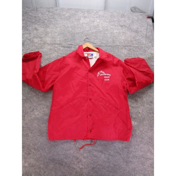 swingster Other - Vintage Swingster Jacket Adult Medium Made USA Red Woodland Hills Club VTG